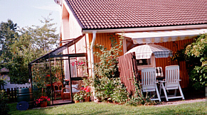 House in summer